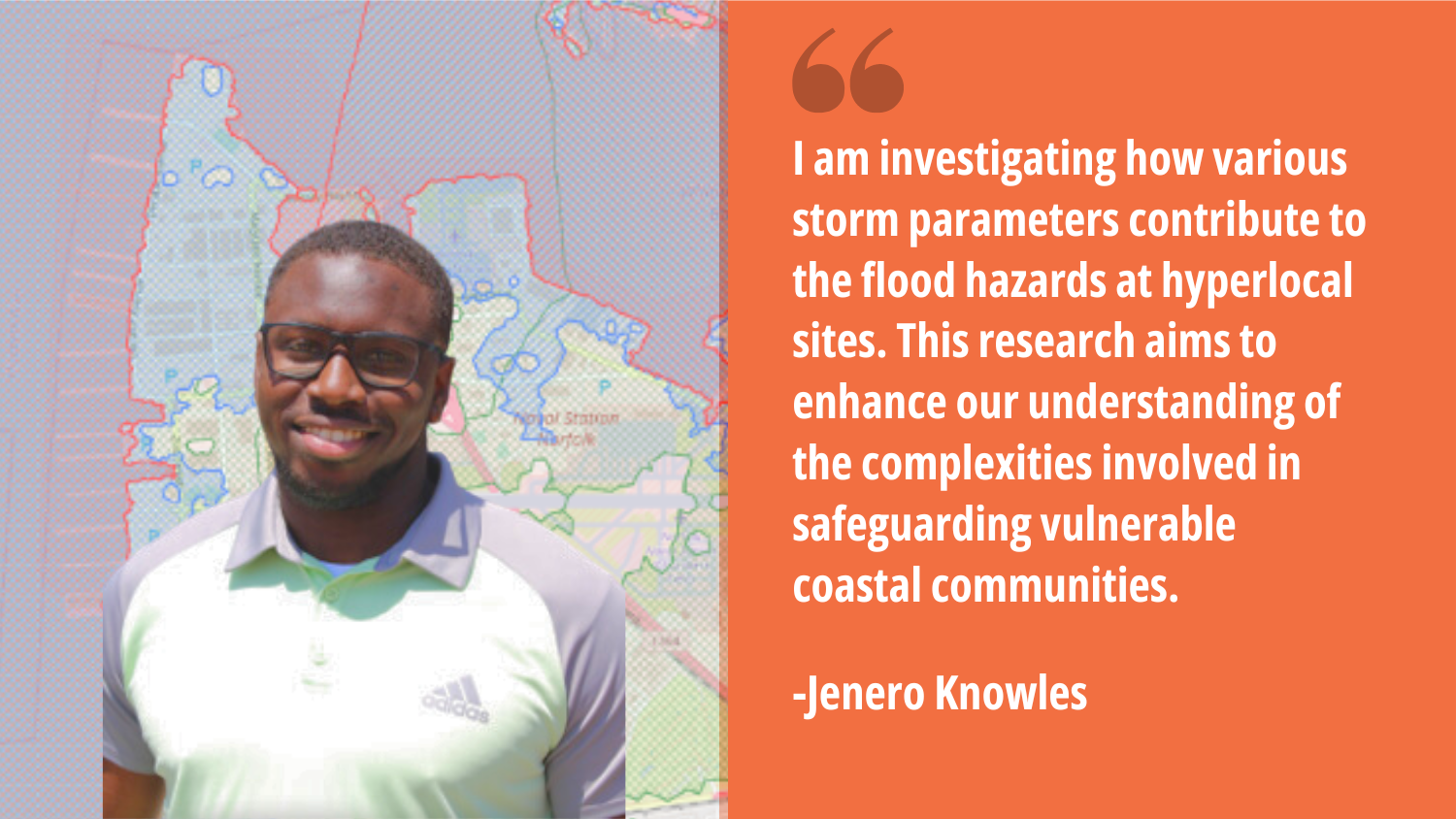 Jenero Knowles with a quote from his researcher spotlight.